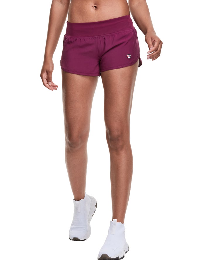 Champion Korte Broek Dames - DonkerPaars - Sport 2.5 ( 637528-LAC )